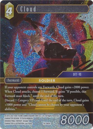 Cloud - 14-065L - Legend - Card Masters