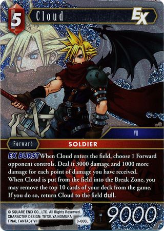 Cloud - 8-006L - Legend - Card Masters