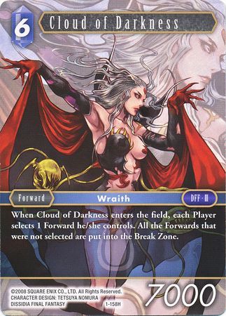 Cloud of Darkness - 1-158H - Hero - Card Masters