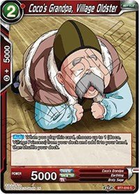 Coco's Grandpa, Village Oldster - BT7-016 - Card Masters