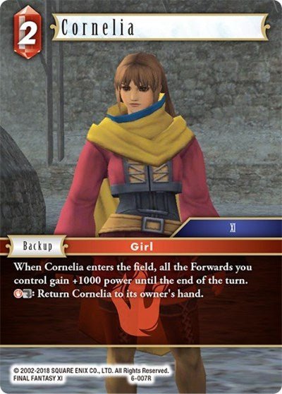 Cornelia 6-007R - Card Masters