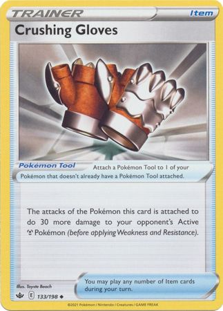 Crushing Gloves - 133/198 - Uncommon - Card Masters