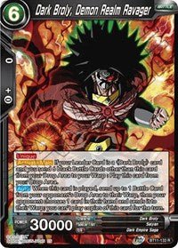 Dark Broly, Demon Realm Ravager - BT11-133 - 1st Edition - Card Masters