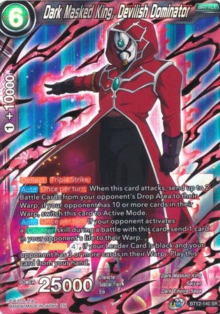 Dark Masked King, Devilish Dominator - BT12-140 - Super Rare - Card Masters