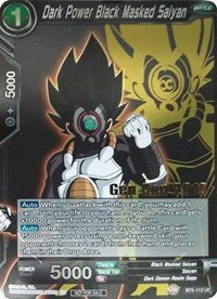 Dark Power Black Masked Saiyan (Gen Con 2019) - Card Masters