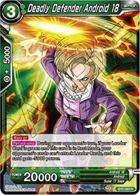 Deadly Defender Android 18 - BT5-065 R - Card Masters