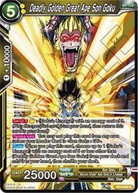 Deadly Golden Great Ape Son Goku - BT4-080 - Card Masters