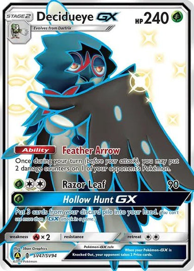 Decidueye GX - SV47/SV94 - Card Masters