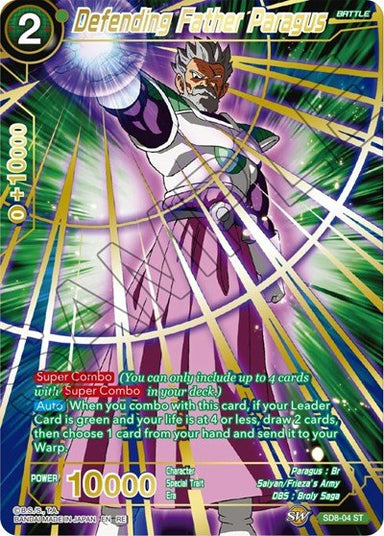 Defending Father Paragus (Alternate Art) - SD8-04 - Card Masters