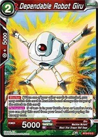Dependable Robot Giru - BT3-012 - Card Masters