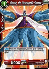 Dercori, the Unstoppable Shadow - DB2-015 - Card Masters