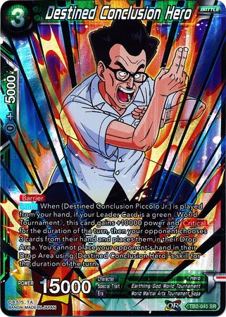 Destined Conclusion Hero - TB2-045 - Super Rare - Card Masters