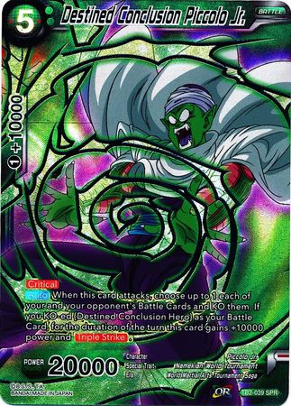 Destined Conclusion Piccolo Jr. - TB2-039 - Special Rare (SPR) - Card Masters