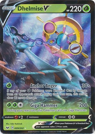 Dhelmise V - 009/202 - Ultra Rare - Card Masters