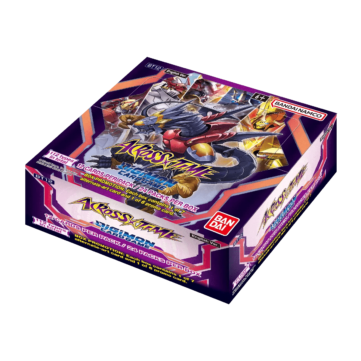 Digimon Card Game Across Time BT-12 Booster Box - Card Masters