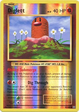 Diglett - 55/108 - Common - Card Masters