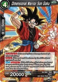 Dimensional Warrior Son Goku - SD7-02 ST - Card Masters