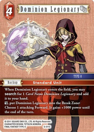 Dominion Legionary 6- - Card Masters