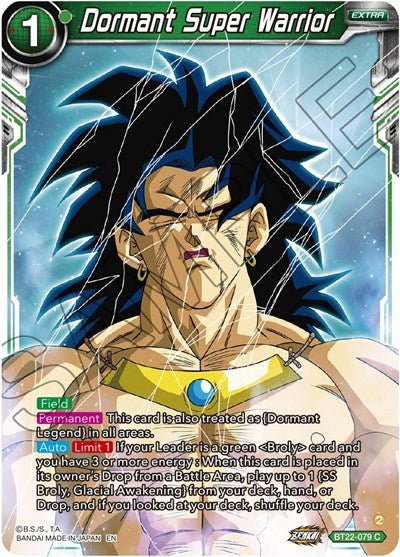 Dormant Super Warrior - BT22-079 - Card Masters