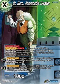 Dr Gero Abominable Creator BT17-034 - Card Masters