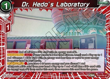 Dr. Hedo's Laboratory - BT22-008 - Card Masters