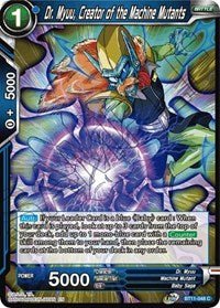 Dr. Myuu, Creator of the Machine Mutants - BT11-048 - 1st Edition - Card Masters