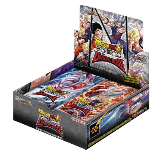 Dragon Ball Super Card Game Critical Blow Booster Box CaseB22 Card Masters Dragon Ball Super Card Game Critical Blow Booster Box CaseB22 Card Masters