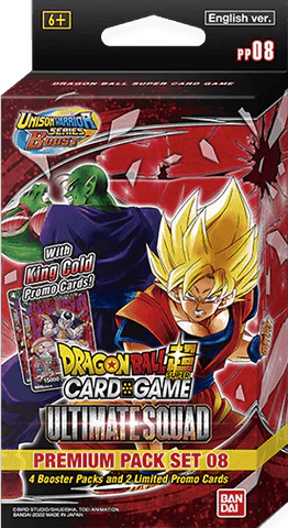 Dragon Ball Super Card Game Series 17 Ultimate Squad Premium Pack (PP08) - Card Masters