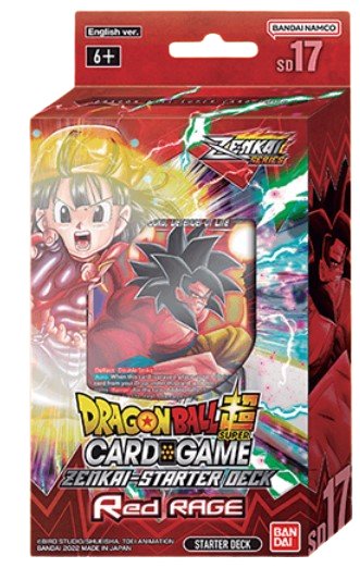 Dragon Ball Super Card Game Zenkai -RED RAGE- (RED) SD-17 - Card Masters