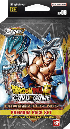 Dragon Ball Super Card Game ZENKAI Series DAWN OF THE Z-LEGENDS Premium Pack (PP09) - Card Masters