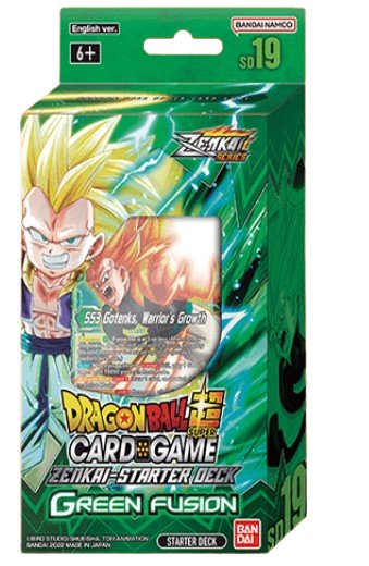 Dragon Ball Super Card Game Zenkai Series - GREEN FUSION - (GREEN) SD-19 - Card Masters