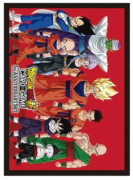 Dragon Ball Super CCG: 5th Anniversary Set Card Sleeves - Z-Fighters (66-Pack) - Card Masters