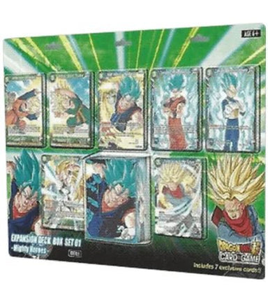 Dragon Ball Super - Expansion Deck Box Set 01 - Mighty Heroes - Card Masters
