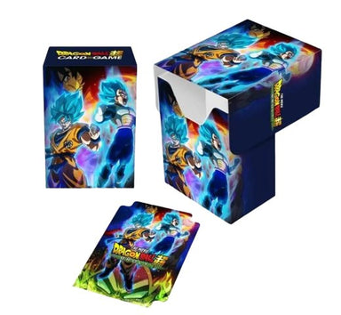 Dragon Ball Super Full-View Deck Box Goku Vegeta and Broly - Card Masters
