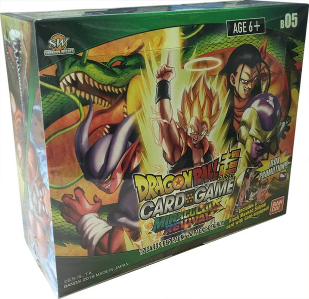 dragon ball super card game miraculous revival booster box Dragon Ball Super
