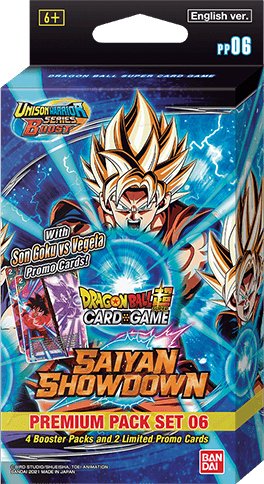 Dragon Ball Super - Saiyan Showdown Premium Pack 06 - Card Masters