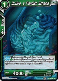 Dr.Uiro, a Fiendish Scheme - BT8-056 - Card Masters