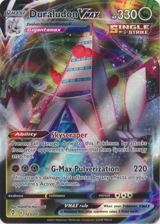 Duraludon VMAX - 123/203 - Ultra Rare - Card Masters