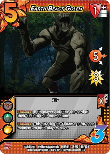 Earth Beast Golem (XR) - MHA04 - Card Masters