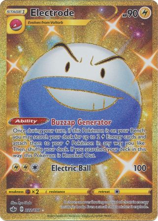 Electrode - 222/198 - Secret Rare - Card Masters