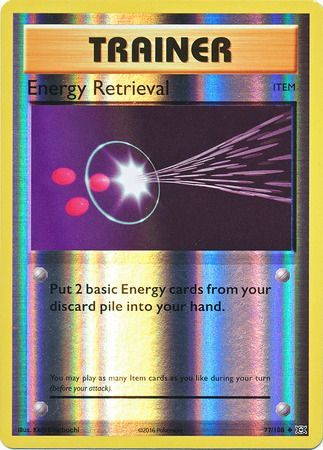 Energy Retrieval - 77/108 - Uncommon - Card Masters