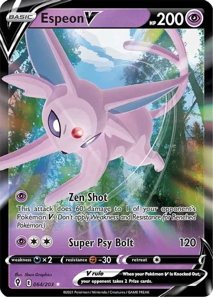 Espeon V - 064/203 - Card Masters