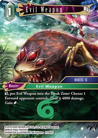 Evil Weapon 21-041 - Card Masters
