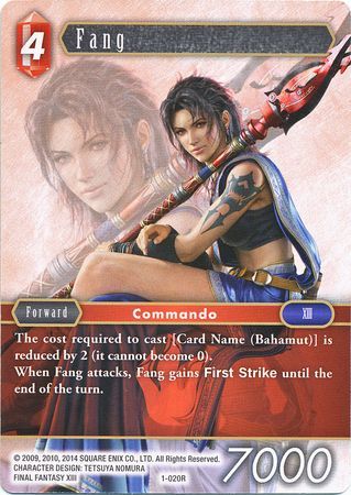 Fang - 1-020R - Rare - Card Masters
