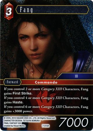 Fang - 7-015R - Rare Foil - Card Masters