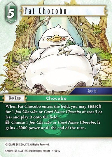 Fat Chocobo 4-064L - Card Masters