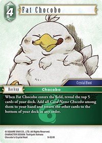 Fat Chocobo - Card Masters