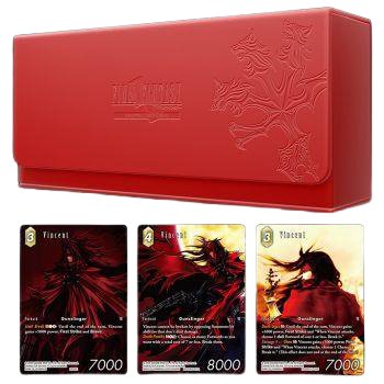 Final Fantasy TCG Limited Edition Vincent Red Triple Deck Case - Card Masters
