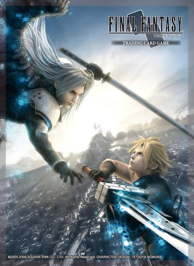 Final Fantasy TCG Sleeve FFVII Advent Children Cloud/Sephiroth (60) - Card Masters