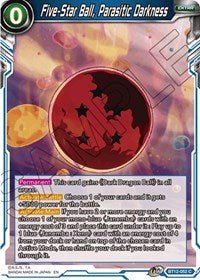 Five-Star Ball, Parasitic Darkness - BT12-052 - Card Masters
